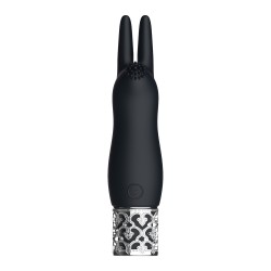 Royal Gems Elegance Rechargeable Silicone Bullet Black Royal Gems Elegance Rechargeable Silicone Bullet Black