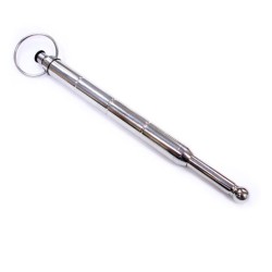 Rouge Stainless Steel Vibrating Urethral Probe Wand Rouge Stainless Steel Vibrating Urethral Probe Wand