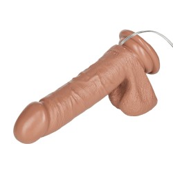 Emperor 6 Inch Life Like Vibrator Flesh Brown Emperor 6 Inch Life Like Vibrator Flesh Brown