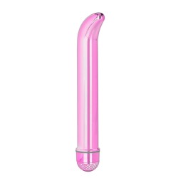 Metallic Pink Shimmer G Spot Vibrator Metallic Pink Shimmer G Spot Vibrator