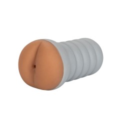 Gripper Ribbed Tight Ass Brown Masturbator Gripper Ribbed Tight Ass Brown Masturbator