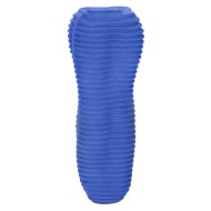 Apollo Stroker Closed End Textured Masturbator Blue Apollo Stroker Closed End Textured Masturbator Blue