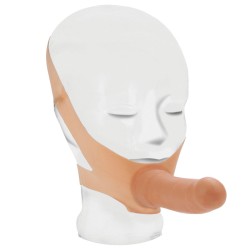 The Accommodator Face Strap On Dildo Flesh The Accommodator Face Strap On Dildo Flesh
