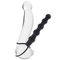 Love Rider Beaded Dual Black Penetrator Love Rider Beaded Dual Black Penetrator