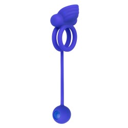 Rechargeable Dual Rockin Rim Enhancer Cock Ring Rechargeable Dual Rockin Rim Enhancer Cock Ring