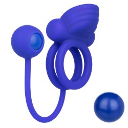Rechargeable Dual Rockin Rim Enhancer Cock Ring Rechargeable Dual Rockin Rim Enhancer Cock Ring