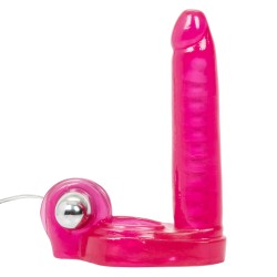 Ultimate Triple Stimulator Vibrating Cock Ring With Dong Ultimate Triple Stimulator Vibrating Cock Ring With Dong