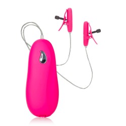 Heated Vibrating Nipple Teasers Pink Heated Vibrating Nipple Teasers Pink