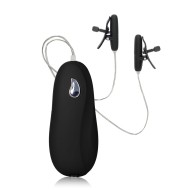 Heated Vibrating Nipple Teasers Black Heated Vibrating Nipple Teasers Black