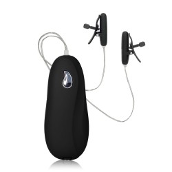 Heated Vibrating Nipple Teasers Black Heated Vibrating Nipple Teasers Black