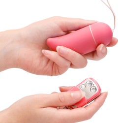 10 Speed Remote Vibrating Egg BIG Pink 10 Speed Remote Vibrating Egg BIG Pink