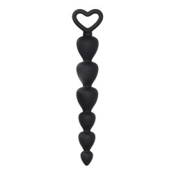Black Silicone Anal Beads Black Silicone Anal Beads