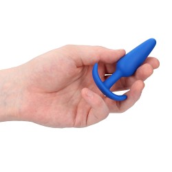 Beginners Size Slim Butt Plug Blue Beginners Size Slim Butt Plug Blue