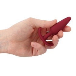 Beginners Size Slim Butt Plug Red Beginners Size Slim Butt Plug Red
