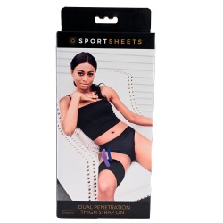 Sportsheets Strap On Dual Penetration Thigh Sportsheets Strap On Dual Penetration Thigh