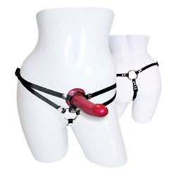 SportSheets Menage A Trois Double Presentation Harness With Dild SportSheets Menage A Trois Double Presentation Harness With Dild