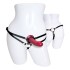 SportSheets Menage A Trois Double Presentation Harness With Dild