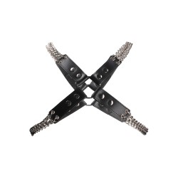 Heavy Duty Leather And Chain Body Harness Heavy Duty Leather And Chain Body Harness