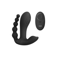 Vive Kata Double Penetrator Vibrator Black Vive Kata Double Penetrator Vibrator Black