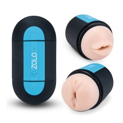 Zolo Pleasure Pill Double Ended Vibrating Masturbator Zolo Pleasure Pill Double Ended Vibrating Masturbator