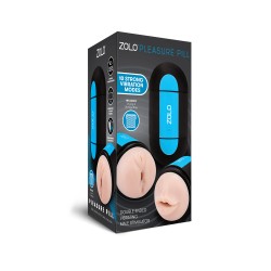 Zolo Pleasure Pill Double Ended Vibrating Masturbator Zolo Pleasure Pill Double Ended Vibrating Masturbator