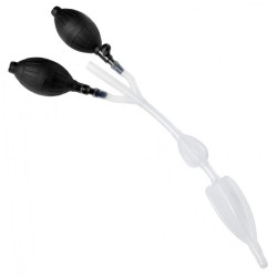 Clean Stream Silicone Inflatable Double Bulb Enema System Clean Stream Silicone Inflatable Double Bulb Enema System