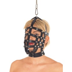 Leather Muzzle Mask Leather Muzzle Mask
