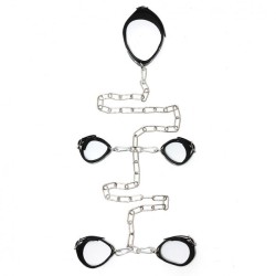 Leather Female Hand And Foot Cuffs Leather Female Hand And Foot Cuffs