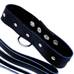 SportSheets Leather Leash And Collar SportSheets Leather Leash And Collar